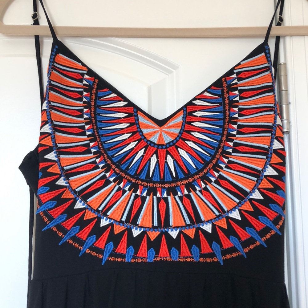 🌟HP🌟Lulu’s Ascension black embroidered maxi - Picture 5 of 8